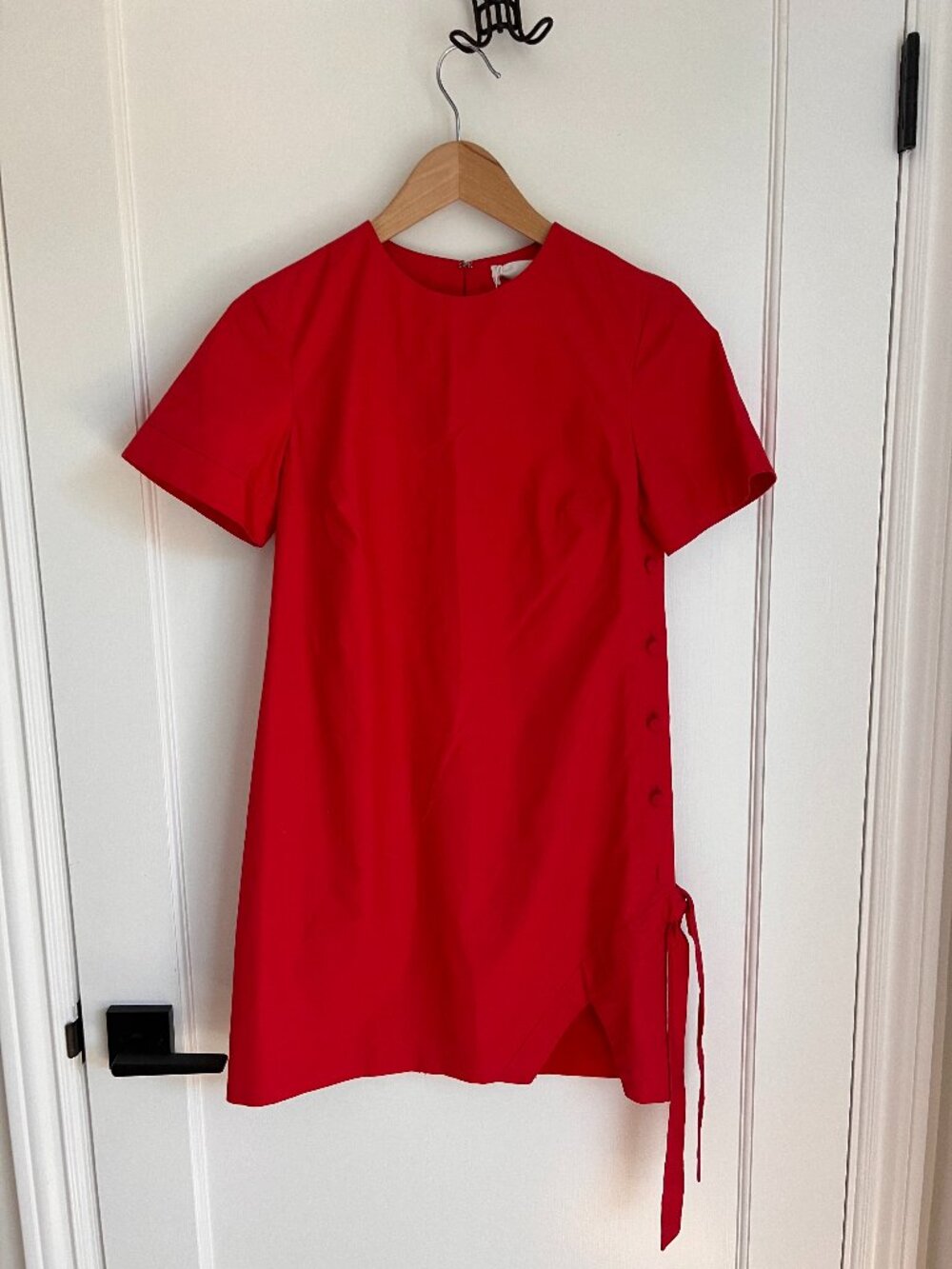 Misha Nonoo Red Trapeze Dress